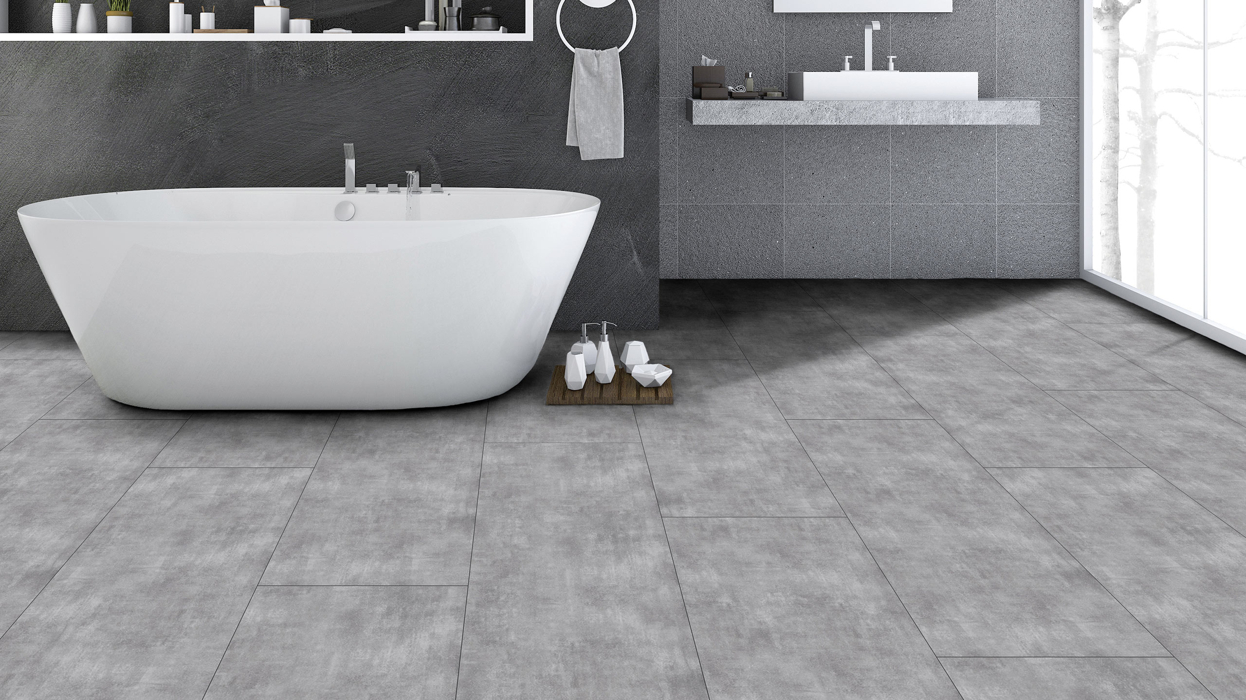 Slider: Linoleum in Steinoptik | HolzLand Stoellger in Langenhagen