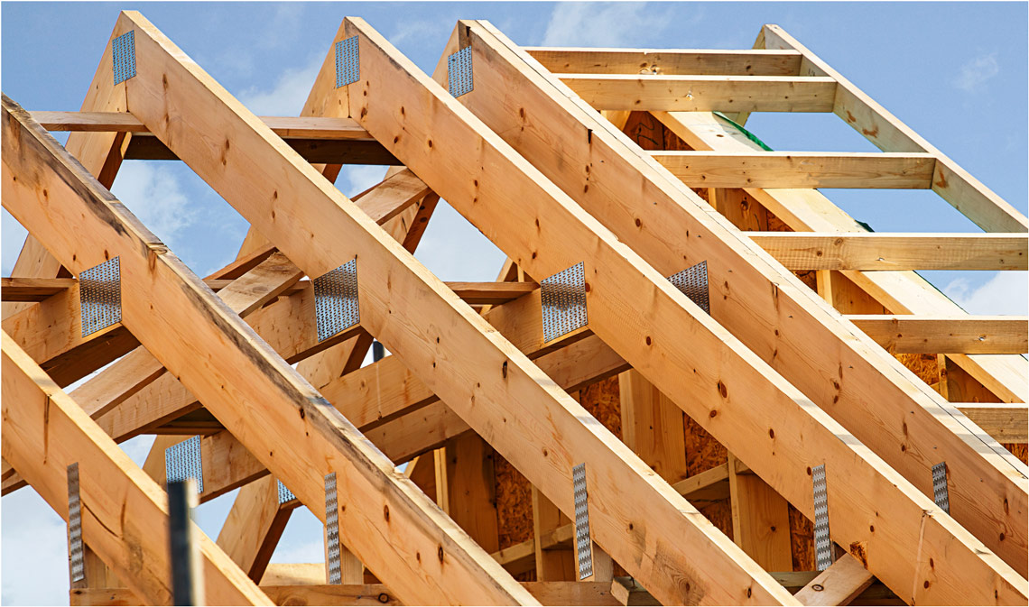Dachstuhl aus Bauholz | HolzLand Stoellger in Langenhagen