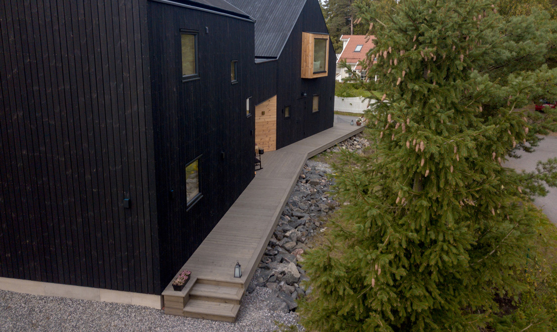 Weg zur Terrasse | Terrassendielen aus Schwedenholz | HolzLand Stoellger in Langenhagen