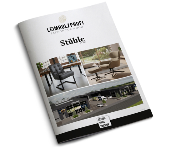 Katalog zu Stühlen der Leimholzprofis | HolzLand Stoellger