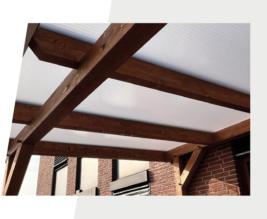 terrassenueberdachung-scheerer-polycarbonat-holzland-stoellger-hannover Konstruktion Terrassenüberdachung aus hölzernen Gebälk und Polycarbonatplatten | HolzLand Stoellger
